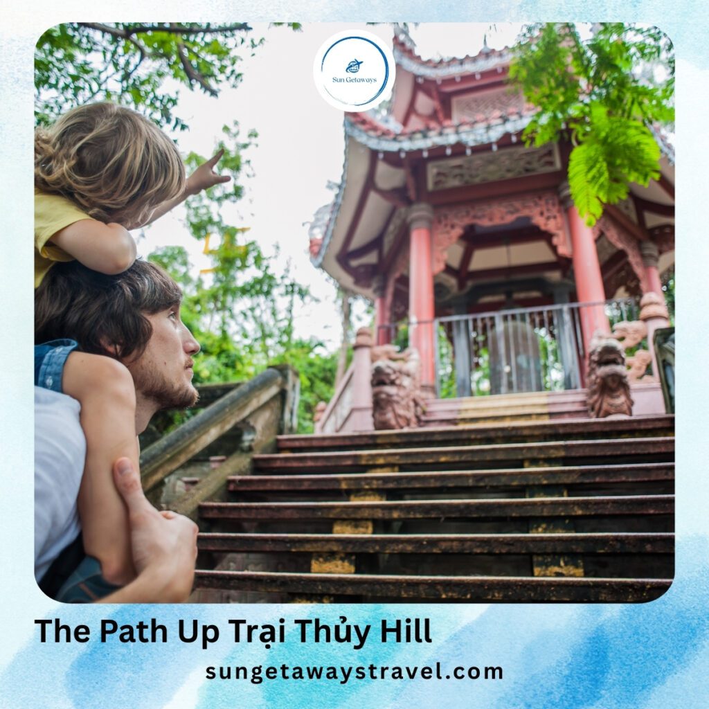 The Path Up Trại Thủy Hill