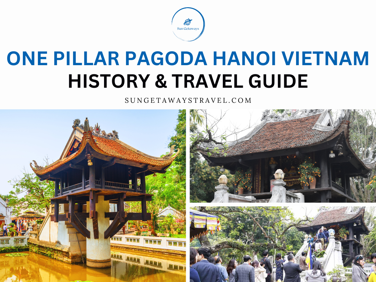One pillar pagoda Hanoi Vietnam