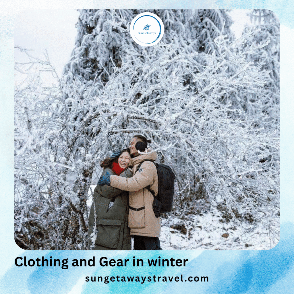 Clothing and Gear in Winter