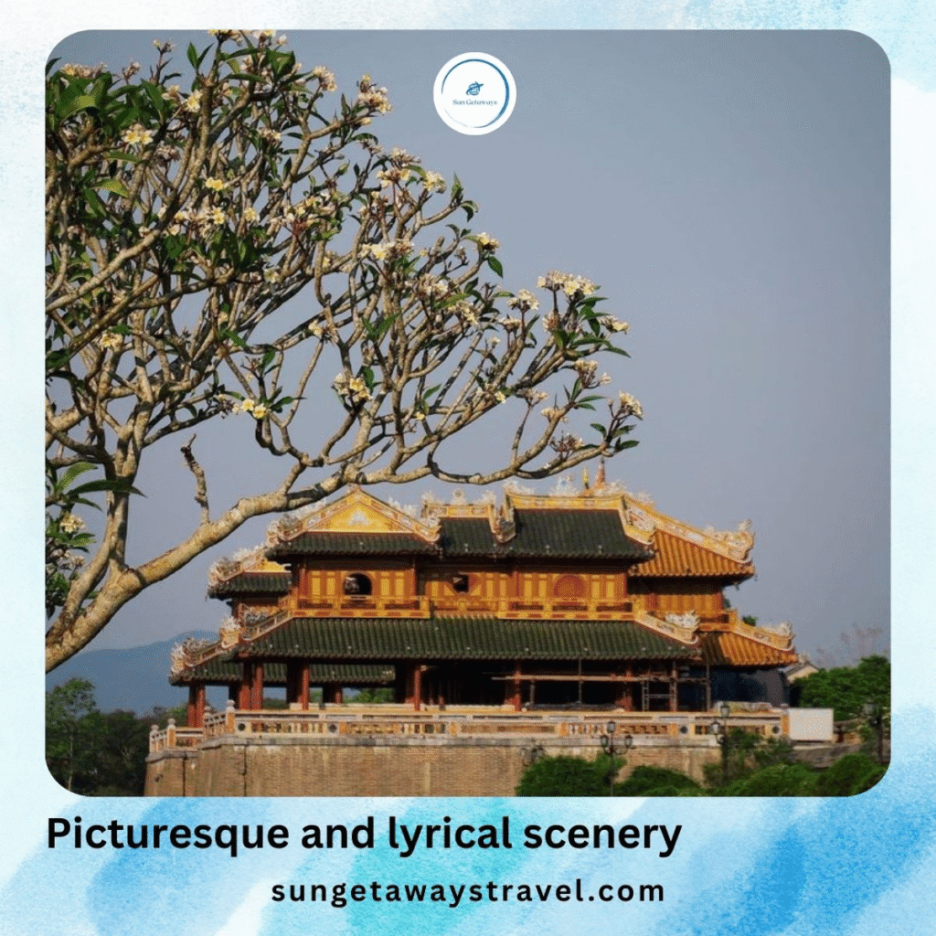 Picturesque and lyrical scenery