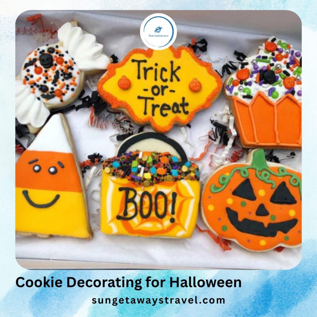 Cookie Decorating for Halloween