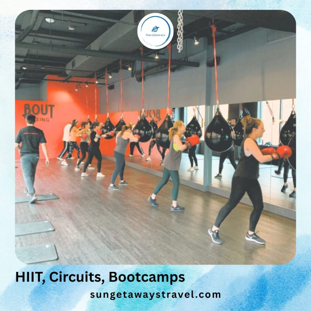 HIIT, Circuits, Bootcamps