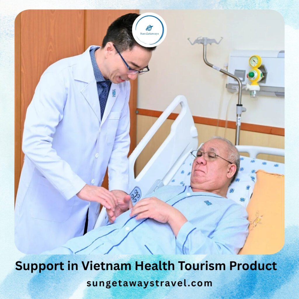 Support in Vietnam Health Tourism Product