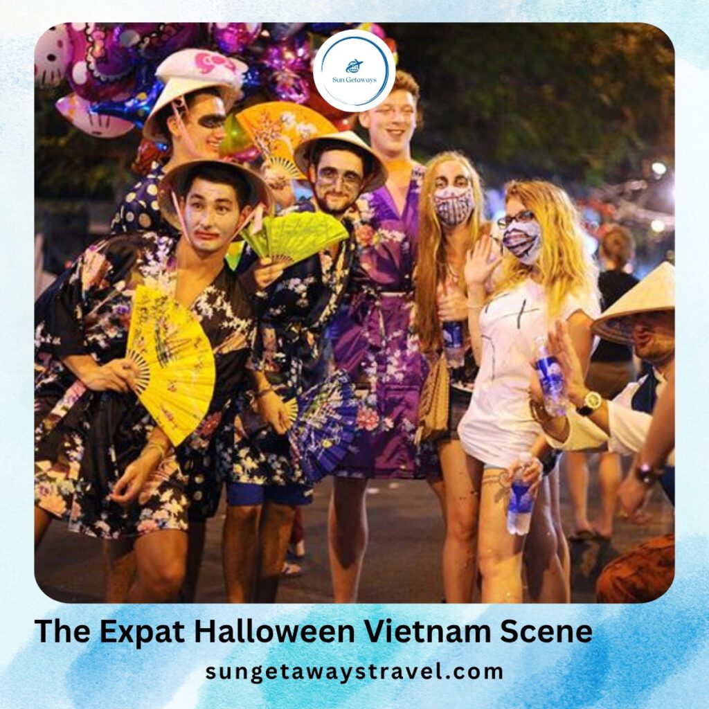 The Expat Halloween Vietnam Scene