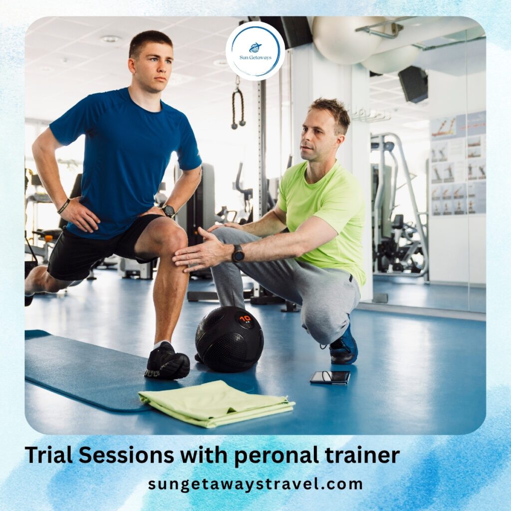 Trial Sessions with peronal trainer