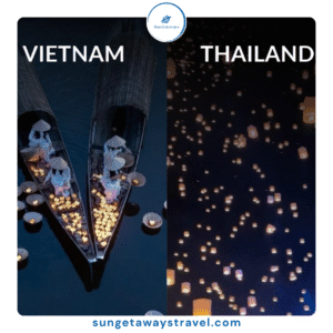 Vietnam Lantern Festival vs Thailand Lantern Festival