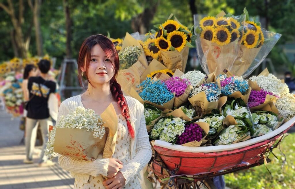 flowers as gifts for Vietnamese Women’s Day