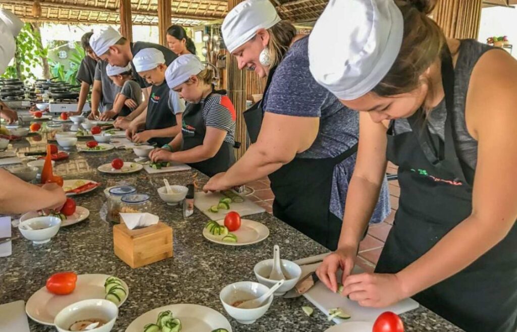 cooking class in holidays for women in vietnam