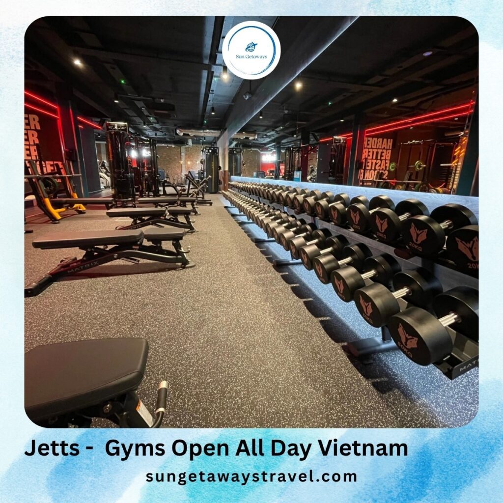 Jetts -  Gyms Open All Day Vietnam