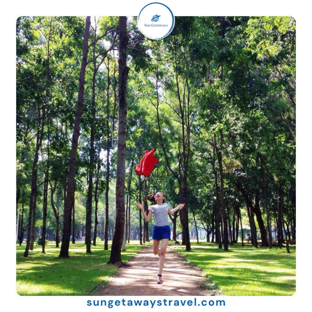 morning exercise in Ho Chi Minh City