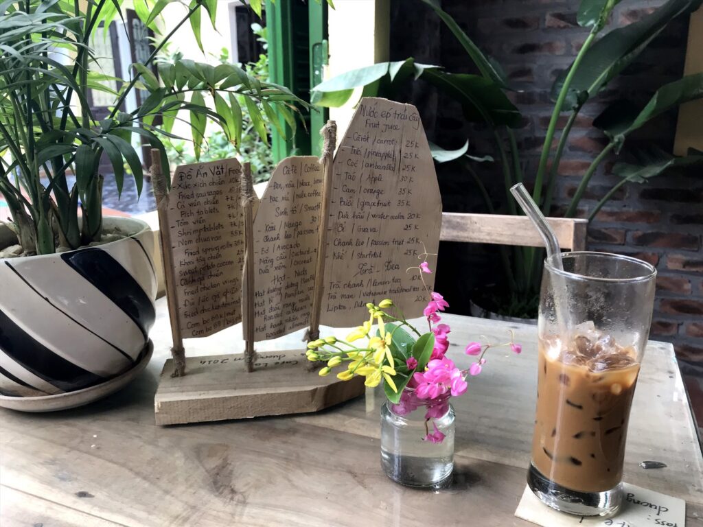 vietnam coffee in the morning