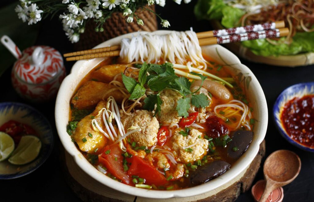 bun rieu cua in vietnam