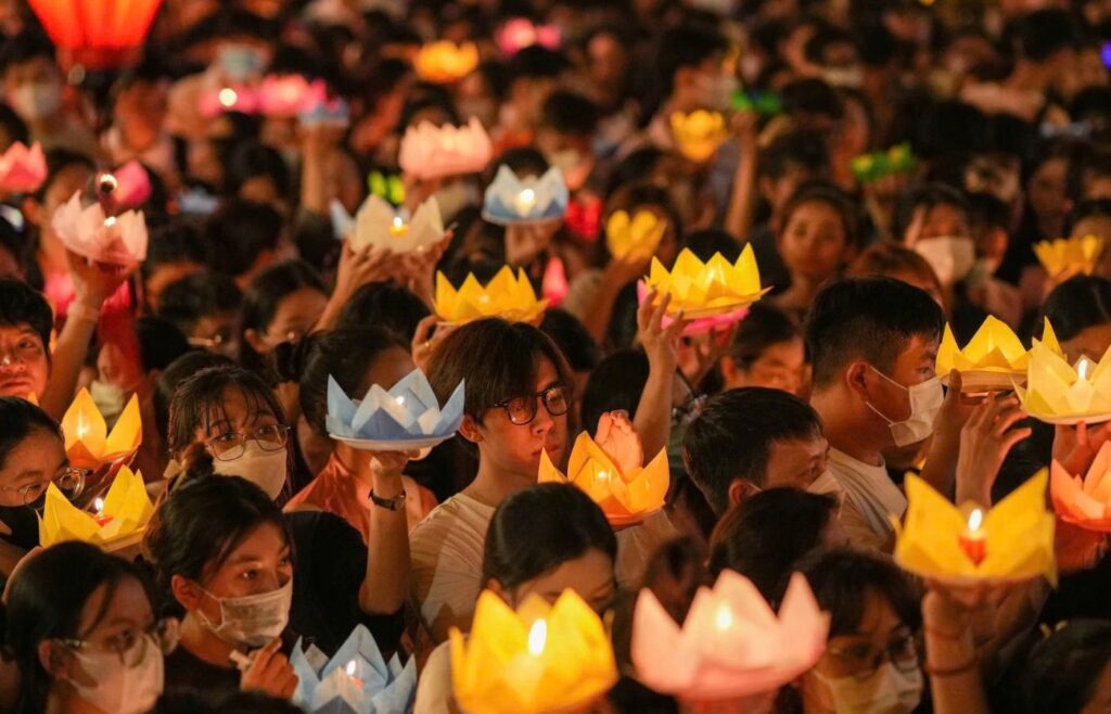 lantern for vu lan festival