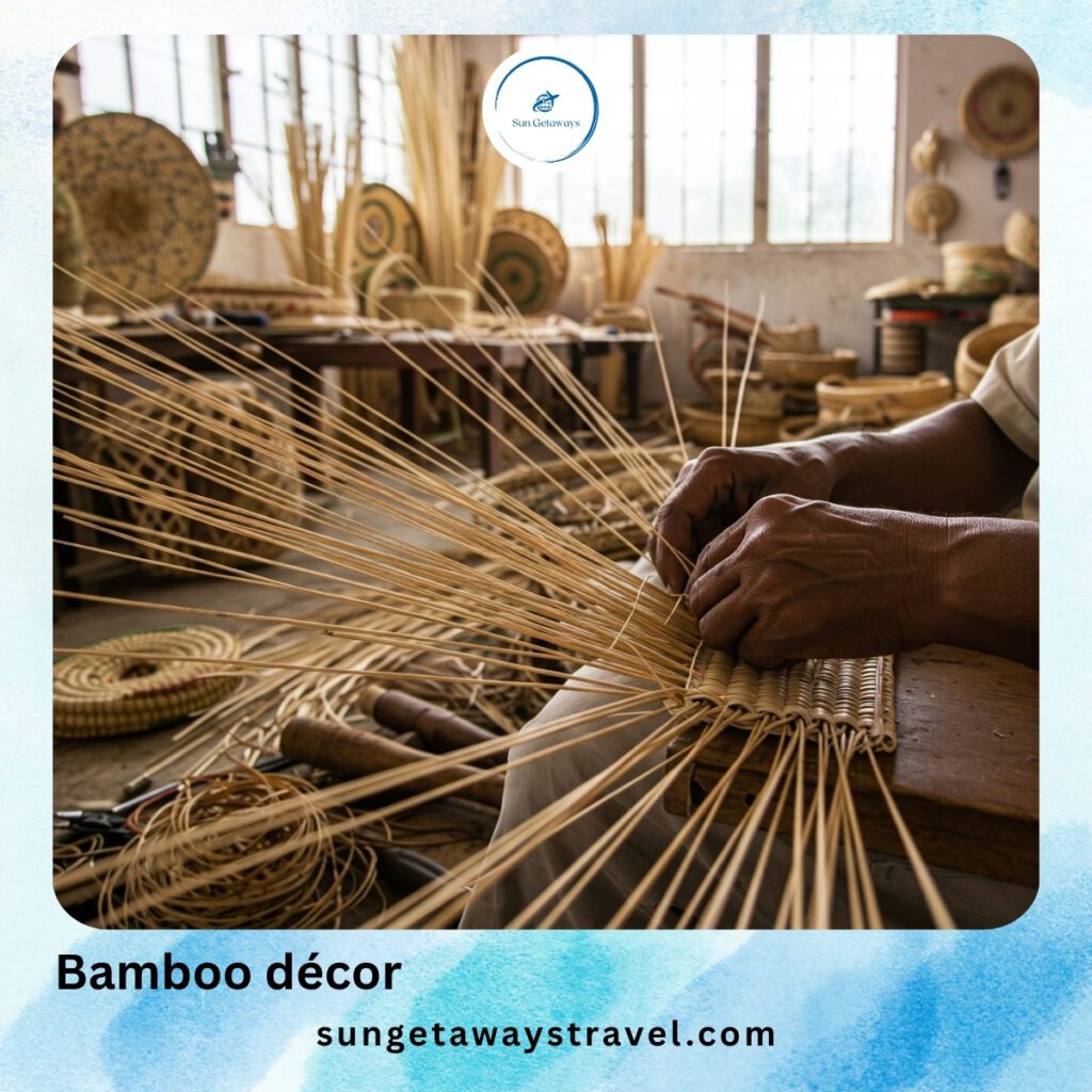 Bamboo décor - Vietnamese traditional crafts souvenir shopping