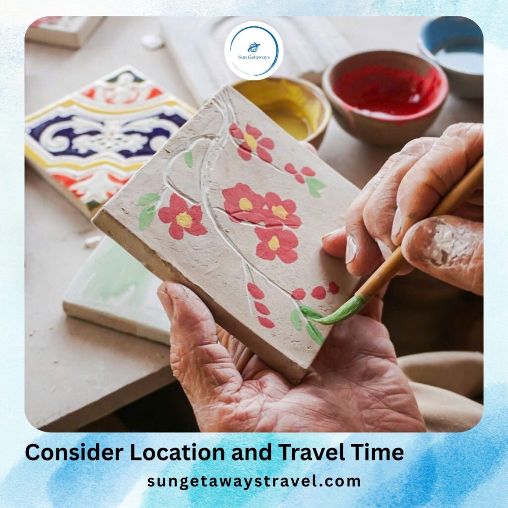 Consider Location and Travel Time