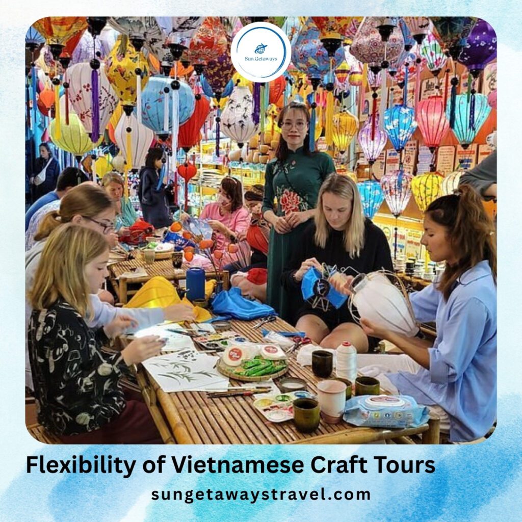 Flexibility of Vietnamese Craft Tours