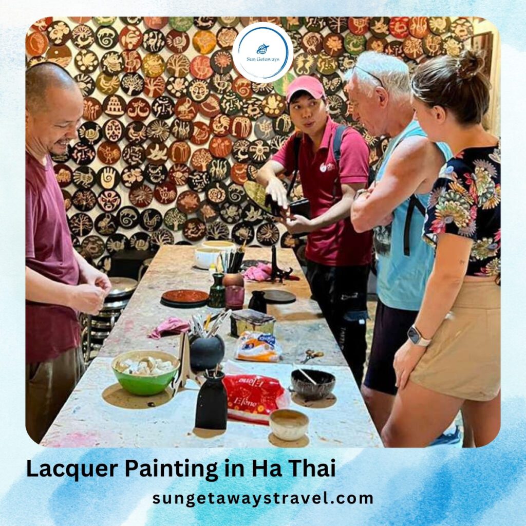 Lacquer Painting in Ha Thai - Craft Workshops in Vietnam for Tourists