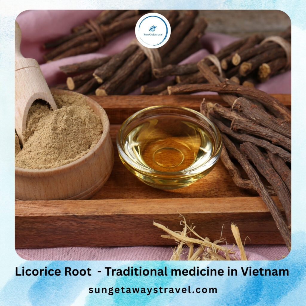 Licorice Root - Vietnamese herbal remedies