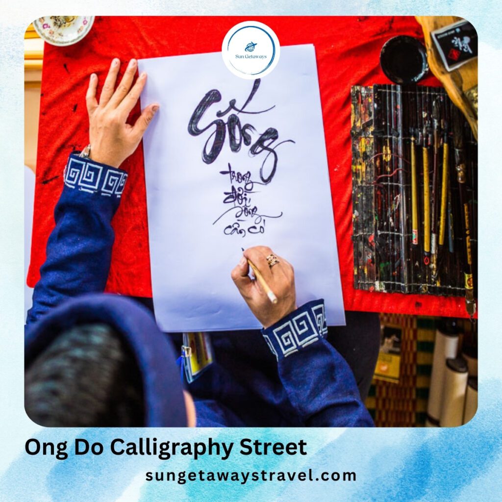 Ong Do Calligraphy Street – Vietnamese Craft Tour