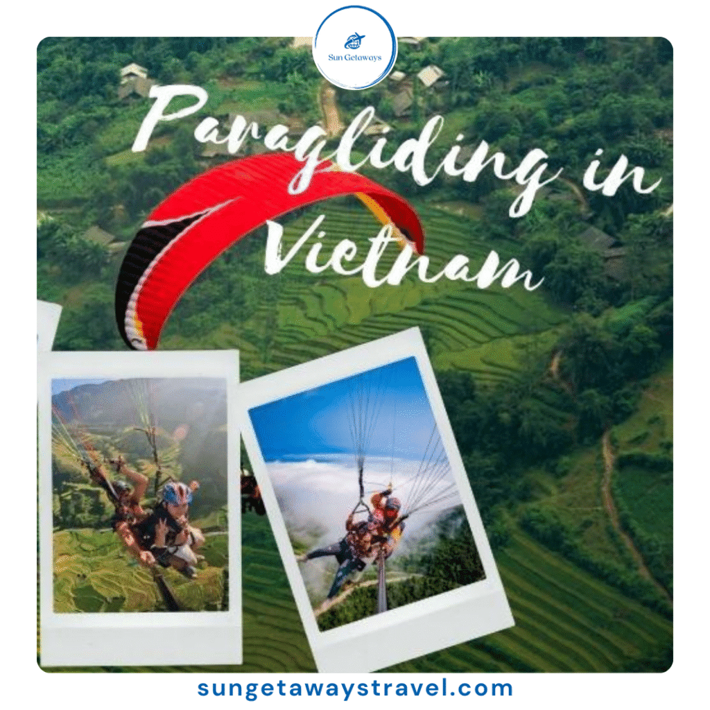 paragliding in Vietnam