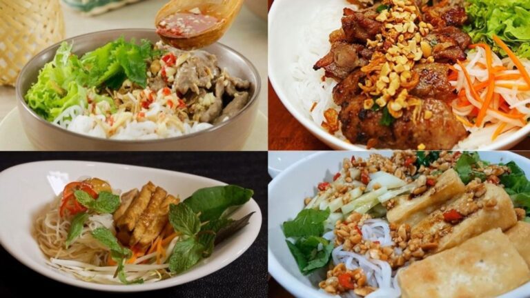 Vietnamese dry noodles