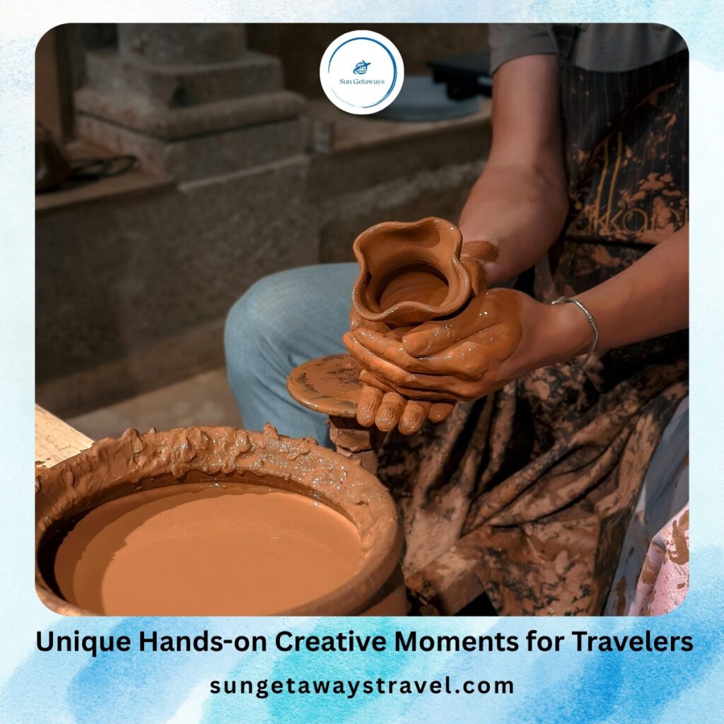 Unique Hands-on Creative Moments for Travelers