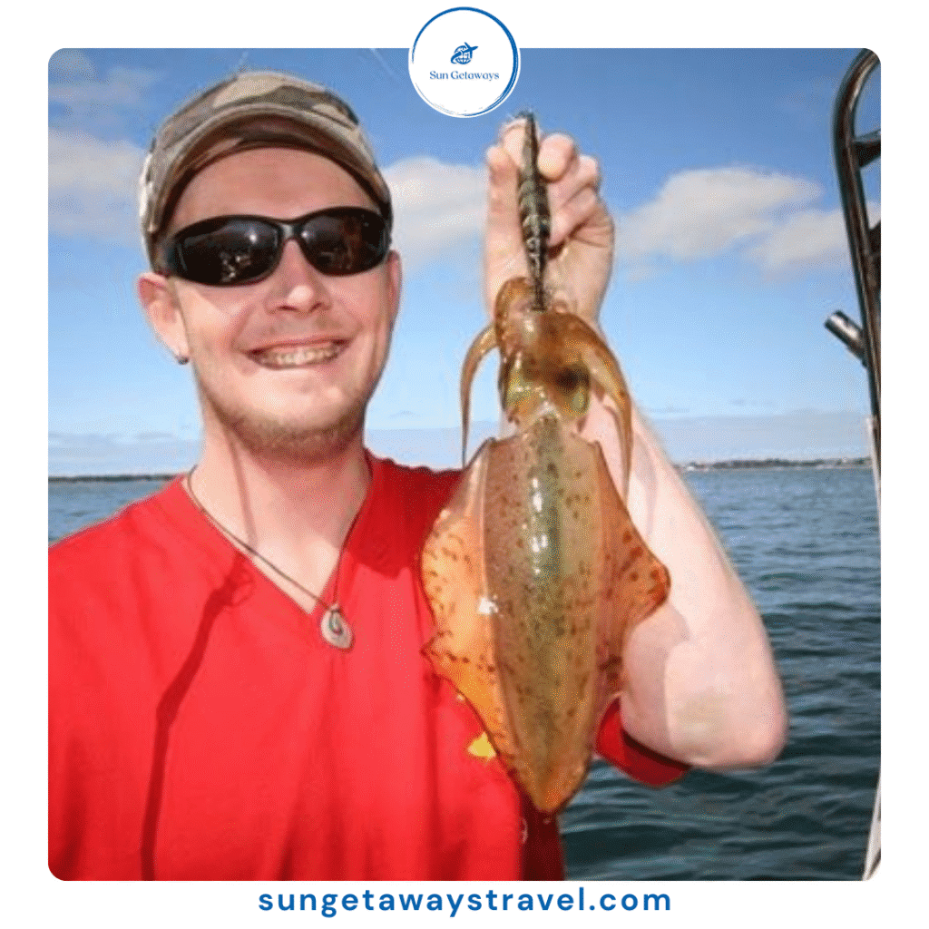 Vietnam squid fishing tour