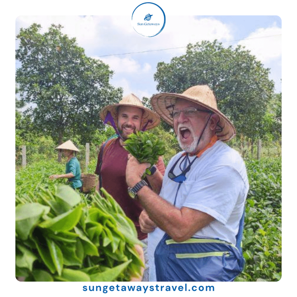 volunteering on farms in Vietnam