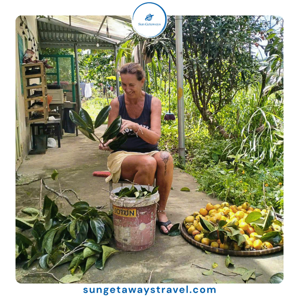volunteering on farms in Vietnam