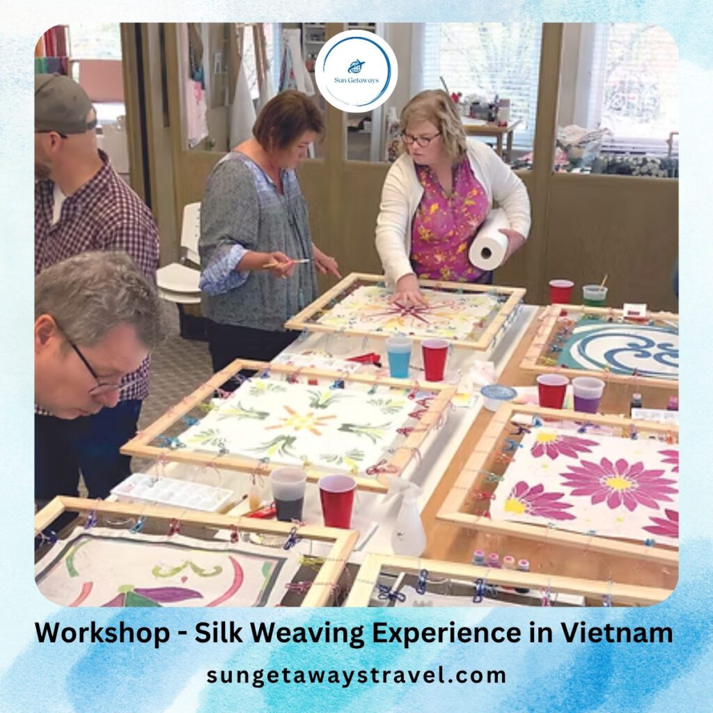 Workshop - Silk Weaving Experience in Vietnam