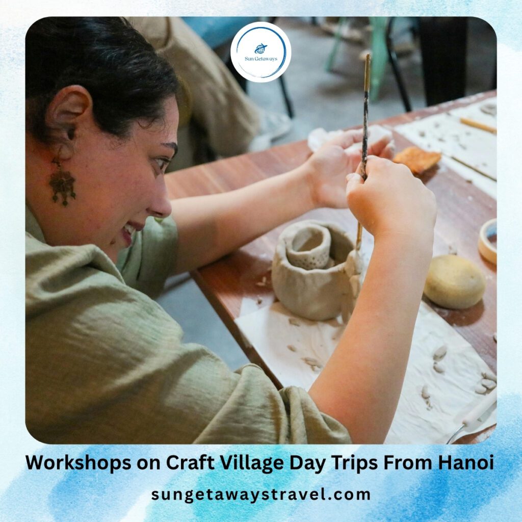Workshops on Craft Village Day Trips From Hanoi