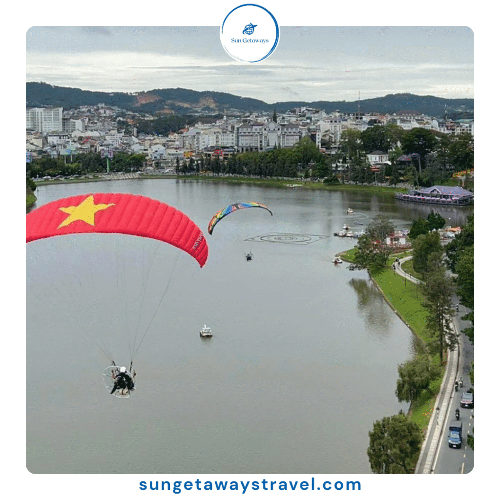 best paragliding spots in Vietnam