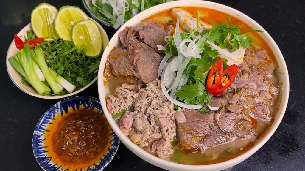 try the Vietnamese bun bo Hue