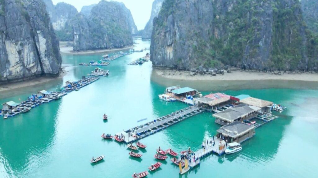 vung vieng fishing village