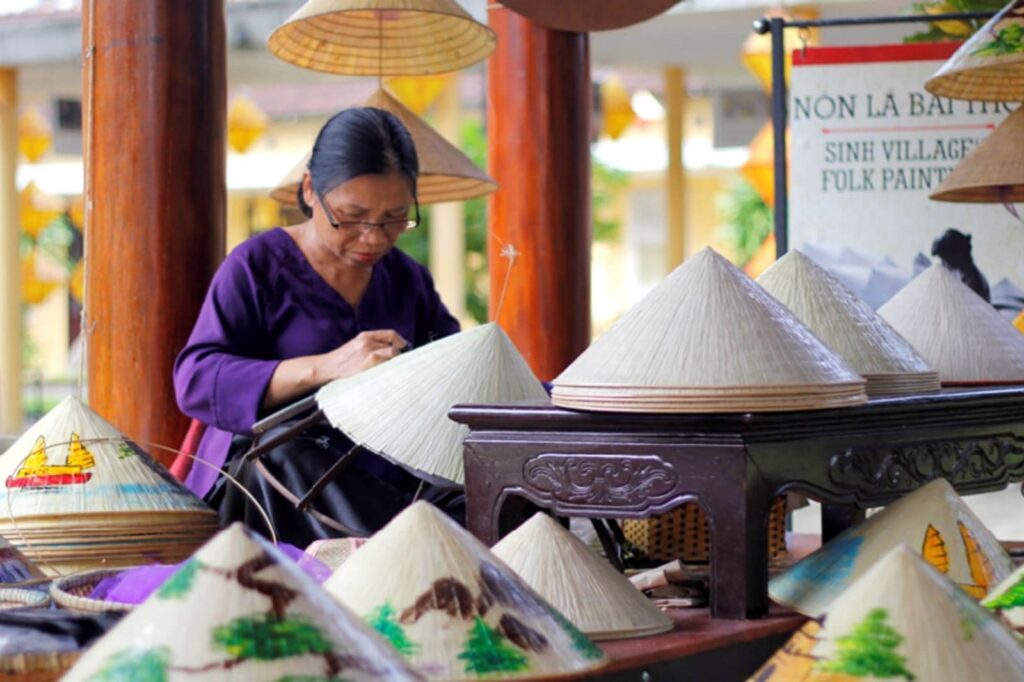 Tay Ho Village represents the artistry and refinement of non la making