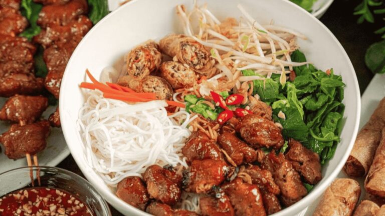Vietnamese Bun thit nuong