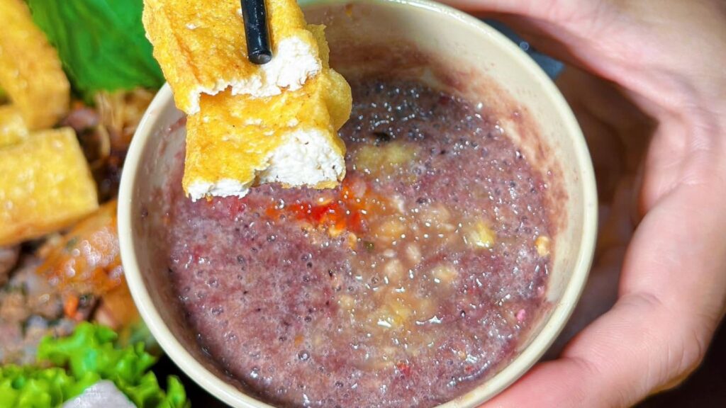 vietnamese shrimp paste with vermicelli