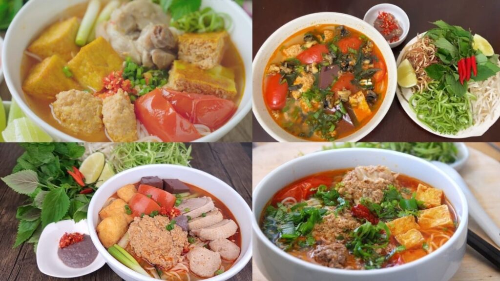 explore Vietnamese bun rieu