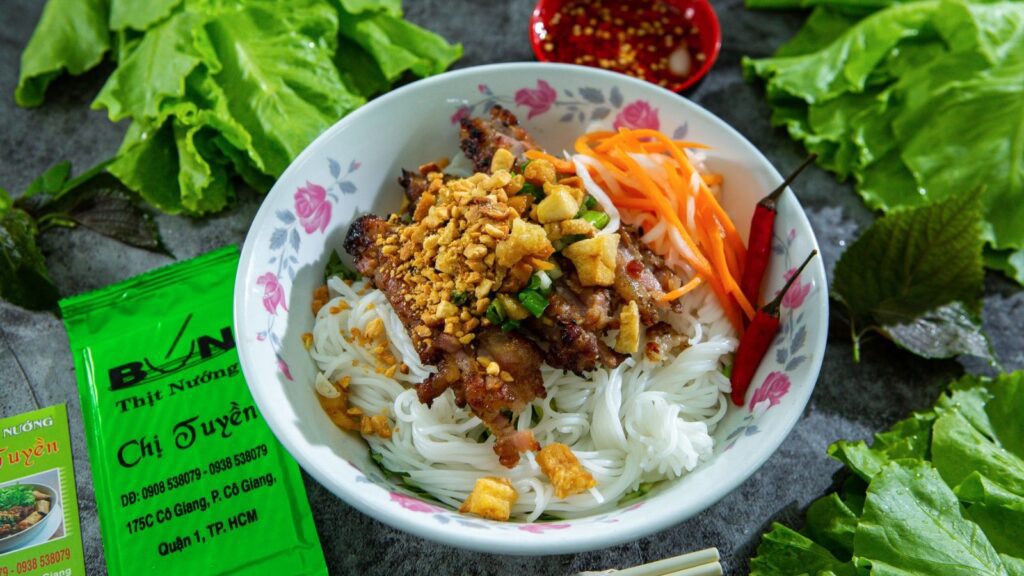 what is vietnamese bun thit nuong