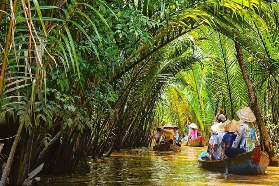 Ben Tre coconut village