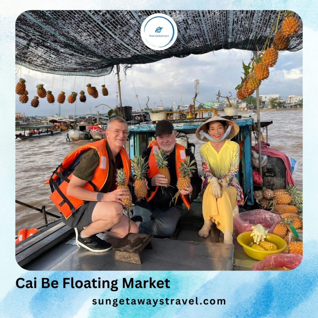 Cai Be Floating Market - Mekong Delta tour