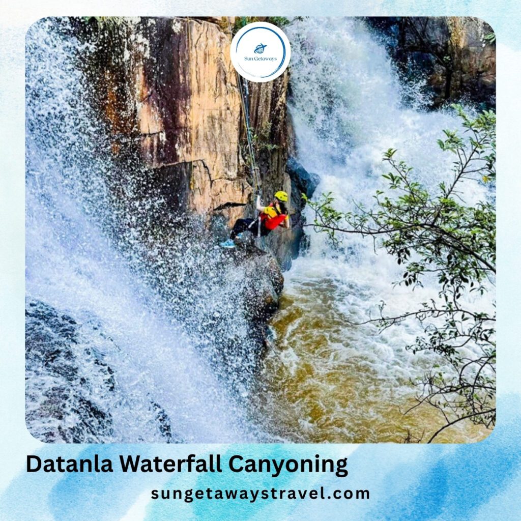 Datanla Waterfall Canyoning in Vietnam