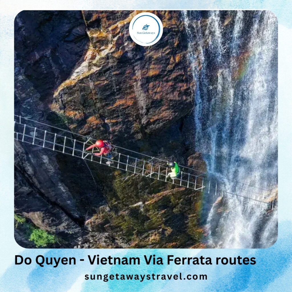 Do Quyen - Vietnam Via Ferrata routes