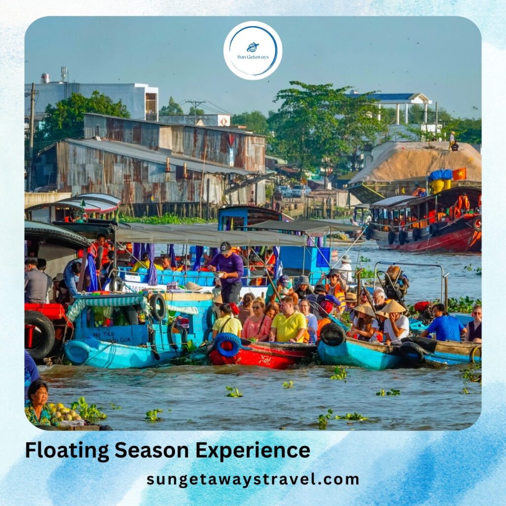 Floating Season Experience - Best time to visit Mekong Delta