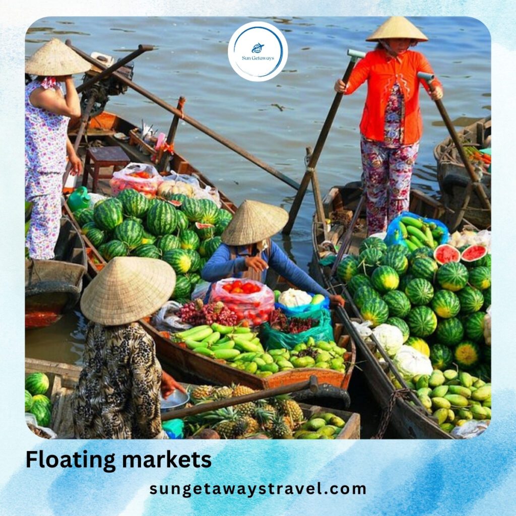 Floating markets
