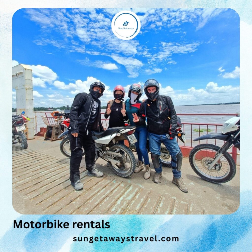 Motorbike rentals - Friendly Mekong Delta travel budget