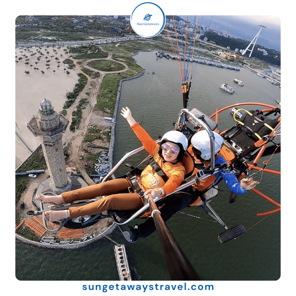 skydiving in Vietnam