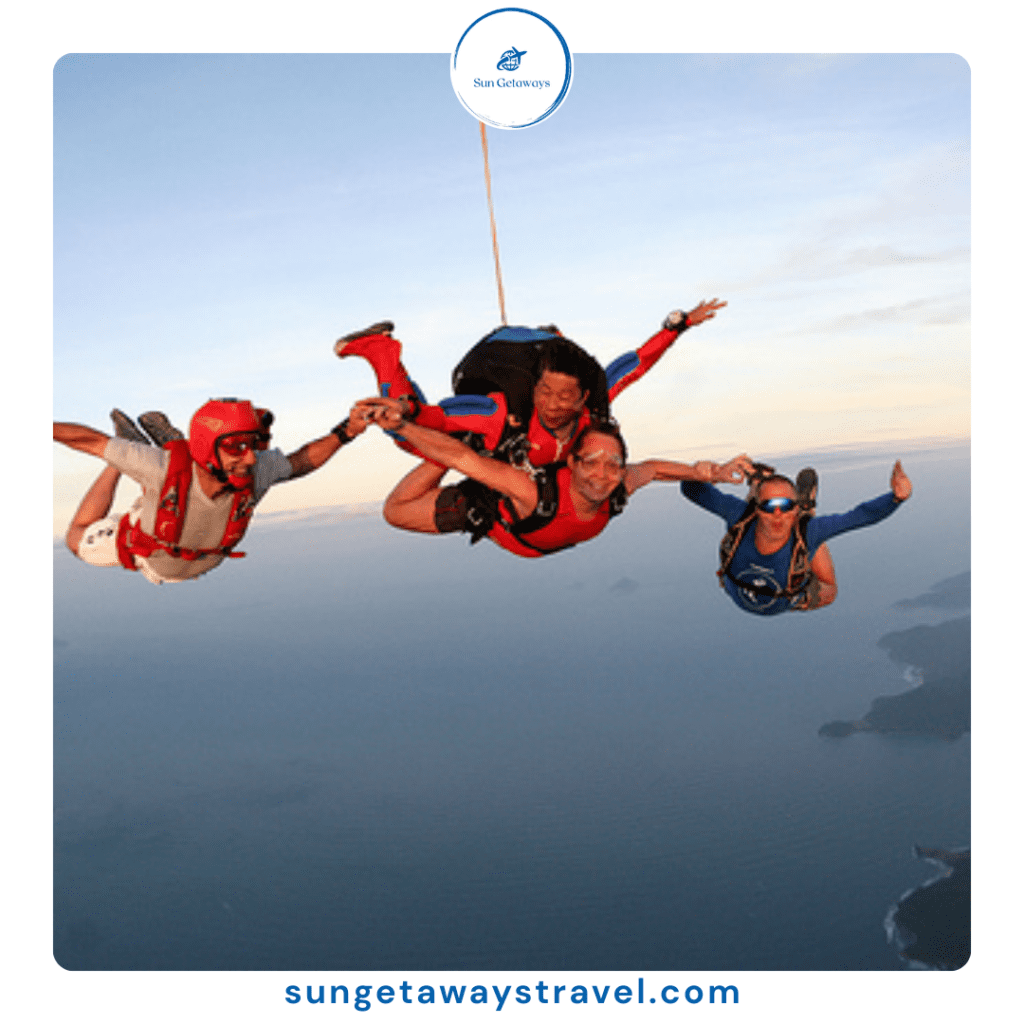 skydiving in Vietnam