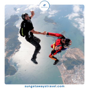 skydiving in Vietnam