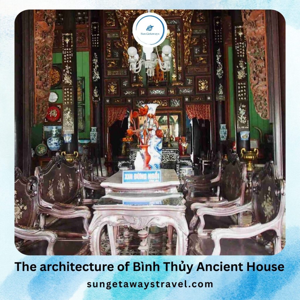 The architecture of Bình Thủy Ancient House